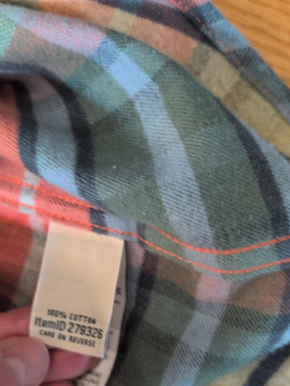 LL Bean Relaxed Fit Flannel Size M Women's - Picture 4 of 5